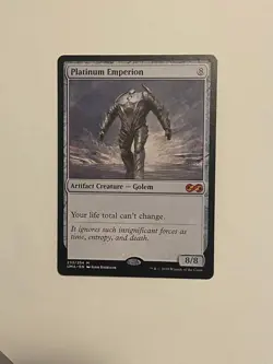 Magic the Gathering : ULTIMATE MASTERS Platinum Emperion NM MTG - Image 1