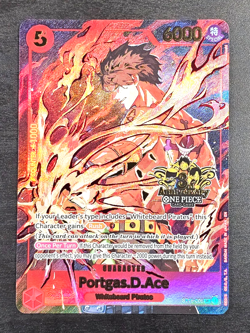 Portgas D. Ace ST15-005 - English One Piece Japanese Version 3rd Anniversary - Image 1