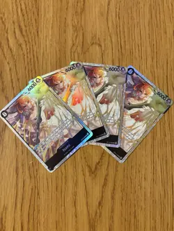 Nami OP15-086 Super Rare Adventure on Kami's Island X 4 PLAYSET - Image 1
