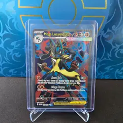 MEGA LUCARIO EX 160/132 Ultra Rare - Mega Evolution - Pokemon Card - NM/M - Image 1