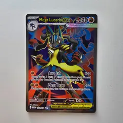 MEGA LUCARIO EX 160/132 Ultra Rare - Mega Evolution - Pokemon Card - NM/M - Image 2