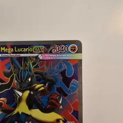 MEGA LUCARIO EX 160/132 Ultra Rare - Mega Evolution - Pokemon Card - NM/M - Image 5