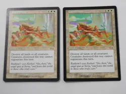 Catastrophe x2 Urza's Saga Magic the Gathering TCG Trading Card Mtg - Image 1