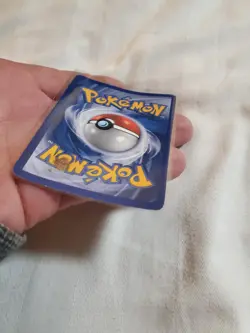 DAMAGED Pokemon TCG Celebi Mysterious Treasures 7/123 Reverse Holo Rare Card - Image 3