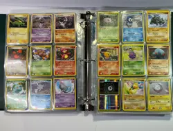 Pokemon Binder Lot Of Approximately 32 Pages Cards Vintage Collection 1999–2010 - Image 1