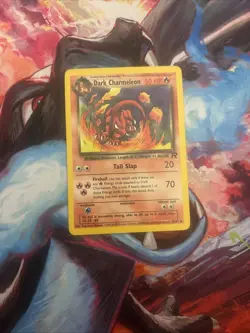 Pokemon Dark Charmeleon TCG Team Rockets Regular Rare Card 32/82 - Image 1