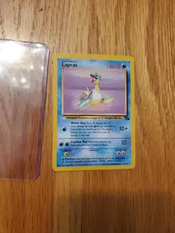 Lapras 25/62 Fossil WOTC Pokemon Card - Image 1