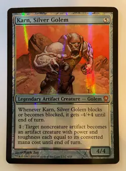 MTG Karn, Silver Golem [FOIL] - From the Vault: Relics - NM (A) - Image 2