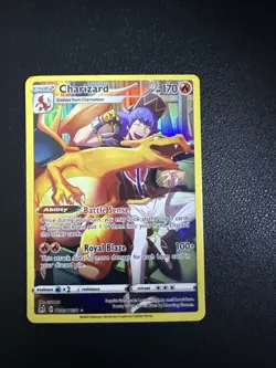 Pokemon Charizard Sword & Shield TG03/TG30 Rare Holo Dragon 170HP 2022 Card - Image 1
