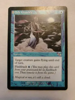 1x Defy Gravity Magic The Gathering Judgement Card Light Play x1 - Image 1
