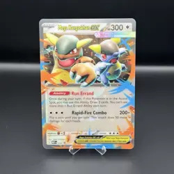 Pokemon TCG Kangaskhan 025 Mega Evolutions Black Star Promo Jumbo Card - Image 1