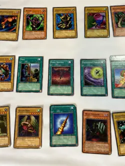 Yugioh Magic Ruler MRL Lot 80 Cards English LP-Damaged - Image 3