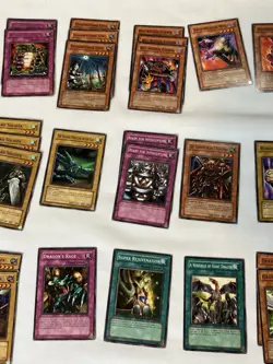 Yugioh Legacy Of Darkness Lot 68 Cards Holos x2 LP-Damaged - Image 5