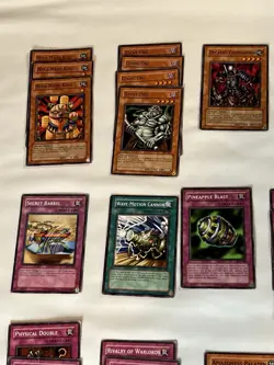 Yugioh Magician’s Force Lot 95 Cards Common LP-Damaged - Image 2