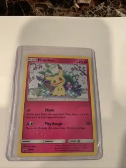 Pokemon Mimikyu TCG Scarlet & Violet SM163 Holo Promo Card Near Mint Condition - Image 2