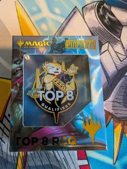 MTG RCQ Top 8 Pin And Promo Cards M/NM - Image 1
