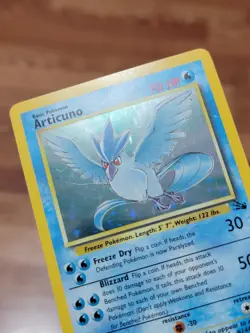 LP Articuno 2/62 Fossil Holo Rare Pokemon Card - Image 2