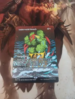 Underworld Breach #10 Teenage Mutant Ninja Turtles Borderless Regular Mythic - Image 1