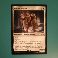 MTG Vexilus Praetor Warhammer 40,000 019/168 Regular Rare, Pack Fresh! - Image 1