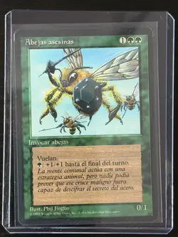 MTG MAGIC Foreign Black Border Spanish Killer Bees Near Mint - Free Returns! - Image 3