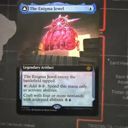 The Enigma Jewel NM Extended Art Foil MTG Lost Caverns Of Ixalan Unplayed Magic - Image 1