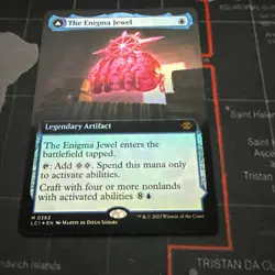 The Enigma Jewel NM Extended Art Foil MTG Lost Caverns Of Ixalan Unplayed Magic - Image 2