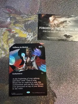 Stillness in Motion Foil Borderless Tarkir: Dragonstorm TDM - Image 1