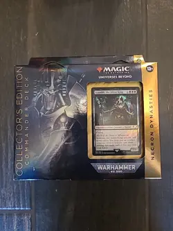 Magic the Gathering: Warhammer 40K Necron Dynasties Collector Commander Deck - Image 1