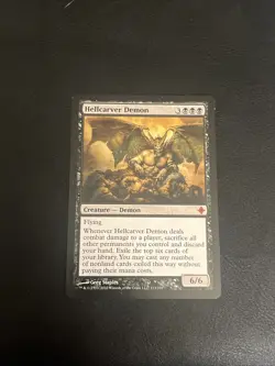 Hellcarver Demon Rise of the Eldrazi MTG LP - Image 1