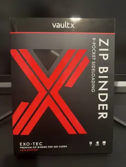Vault X SV10 Binder (Destined Rivals) - 9-Pocket - First Edition - New - Image 1
