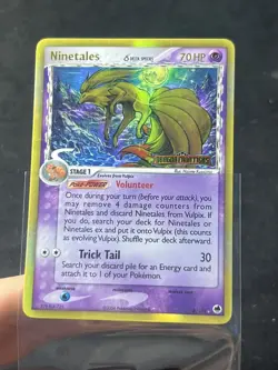Pokemon Ninetales 8/101 Reverse Holo EX Dragon Frontiers nm/lp - Image 1