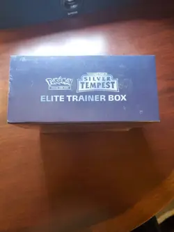 POKEMON TCG SWORD AND SHIELD SILVER TEMPEST ETB ELITE TRAINER BOX (SEALED) - Image 5