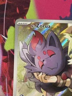 Pokemon Scarlet & Vilolet Promos #189 N's Zorua Full Art Holo - Image 3