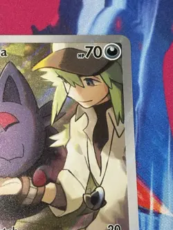 Pokemon Scarlet & Vilolet Promos #189 N's Zorua Full Art Holo - Image 4