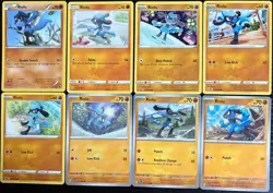 Pokemon TCG Riolu Collection From 8 Different Art/Set English Cards NM - Image 1