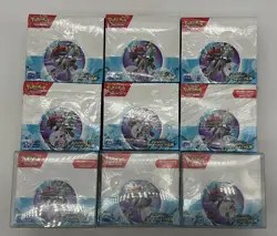 Lot of (9) Pokemon TCG Scarlet & Violet Journey Together Enhanced Booster Boxes - Image 1