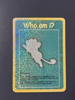 Rattata Who Am I Holo NM- Funskool India 2004 - Pokemon - Image 1