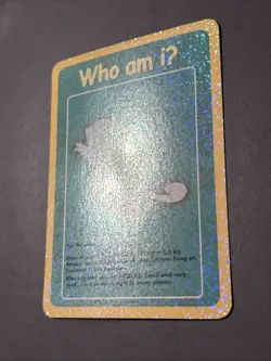Rattata Who Am I Holo NM- Funskool India 2004 - Pokemon - Image 2