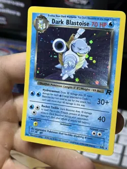 Dark Blastoise 3/82 Team Rocket 2000 Holo Rare WOTC Pokemon Card TCG - Image 4