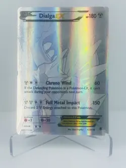 Pokemon TCG Dialga EX Full Art 122/119 Secret Rare Card XY Phantom Forces LP - Image 1