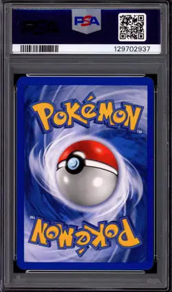 2001 Pokemon Neo Revelation Double Holo Error Ho-Oh Holo #7 PSA 7 NM - Image 2