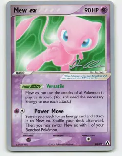 2006 Pokemon, Legend Maker, #88/92 Mew EX, 2006 World Championships JK - Image 1