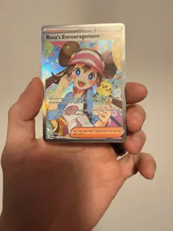 Rosa's Encouragement 123/088 Me03: Perfect Order Holo Pokemon Rare - Image 2