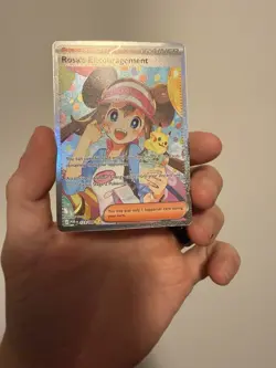Rosa's Encouragement 123/088 Me03: Perfect Order Holo Pokemon Rare - Image 3