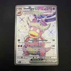 Slowking ex 238/193 Sv02: Paldea Evolved Holo Pokemon TCG Full Art Ultra Rare - Image 1