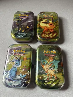Pokemon TCG | Prismatic Evolutions Mini Tins x4 | SEALED ✅ Brand New - Image 1