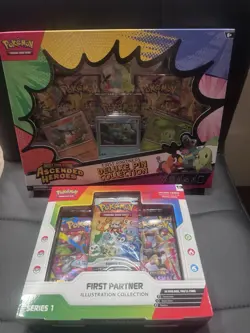 Pokemon Ascended Heroes First Partners Deluxe Pin And Illustration Collections - Image 1