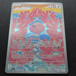 Pokemon Flamigo Full Art Illustration Rare Holo Sv02 Paldea Evolved 227/193 LP - Image 2