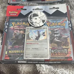 Lot Of 2 Pokemon 2 Pack Archaludon Blister Obsidian Flames Twilight Masquerade - Image 2