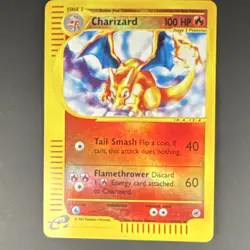 Pokemon TCG Charizard 039/165 Expedition Base Set Reverse Holo Rare 100 HP Engl… - Image 1
